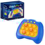 Elektrisk genombrott pussel Pop It konsol stressavlastning Fidget leksak snabb tryck bubbla spelkonsol för barn