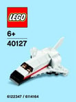 Lego Space Shuttle Monthly Build 40127 Polybag BNIP