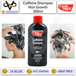 Triple Eight Caffeine Shampoo 250ml Keratin Protein Hair Growth All Hair Types