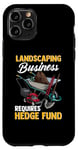 iPhone 11 Pro Lawn Care Mowing Design For Landscaper - Requires Hedge Fund Case