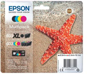 Cartouche d'encre Epson Etoile de mer noir XL+3 couleurs