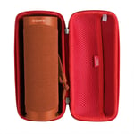 Hermitshell Hard Travel Case for Sony SRS-XB23 - Super-Portable Wireless Bluetooth Speaker (Red)