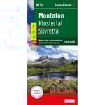Montafon - Klostertal - Silvretta Hiking, Cycling & Leisure Map