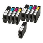 Compatible Multipack HP OfficeJet 8015e Printer Ink Cartridges (9 Pack) -3YL84AE