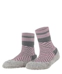 FALKE Women's Cosyshoe Herringbone Slipper Socks, Wool, Grey (Grey Melange 3270), 7-8 (1 Pair)