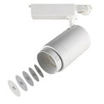 Atomic Pro FLZ-20 Rail Spot (20 watt, 3200K, vit)