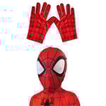 Spiderman Mask & Handskar för Barn - Spider-Man Röd