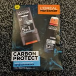 L’ORÉAL MEN EXPERT CARBON POWERE 2PC SHOWER GEL & DEODORANT Box Damaged 