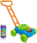 Bubble Machine/Lawn Mower - Battery Operated Garden Toy for Kids, Children