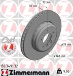 Bromsskiva FORMULA F COAT Z 150349132 Zimmermann