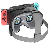 Switch VR Headset Compatible with Nintendo Switch & OLED, Upgraded with Adjustab