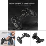 Soft Silicone Sleeve Dustproof Case Handle Cover For PS4 Controller Gray GDS