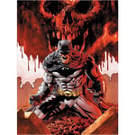Batman Tryck på omslag till serietidning med Red Skull