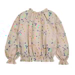 Bobo Choses Sparkles All Over Woven Blouse Offwhite | Vit | 2-3 years