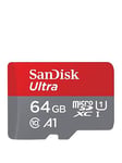 Sandisk Ultra 64Gb Microsdxc Uhs-I Card With Adapter - 2-Pack