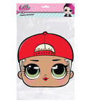 M. C.Swag LOL Surprise Single 2D Card Party Face Mask - MC Swag Great party fun