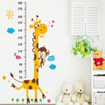 Barn väggdekor / wall stickers barn - Mätsticka Giraff