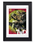 Mounted Gifts The Walking Dead Cast Signed Autograph A4 Poster Photo TV Show Series Season 10 TWD Framed Memorabilia Gift (POSTER ONLY)