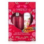 Yardley English Rose EDt & Body Spray Luxury Fragrance Gift Set For Her
