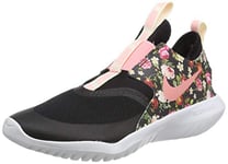 Nike Flex Runner Vintage Floral, Chaussures de Trail, Multicolore (Black/Pink Tint/White/White 1), 36 EU