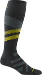 Darn Tough Men's Pennant RFL Over-the-Calf Ultra-Lightweight, Carbon, L