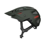 ABUS MTB Helmet MoDrop - robust bike helmet with good ventilation for mountain bikers - individual fit - unisex - green, size S