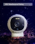 eufy Security Solo OutdoorCamE220 All-in-One Camera2K Spotlight Color Night IP67