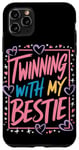 Coque pour iPhone 11 Pro Max Twinning Avec Ma Meilleure Amie - Twin Matching