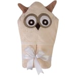 Babymatex Jimmy Owl håndklæde med hætte 80x80 cm
