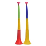 Vuvuzela VM-horn    Ett måste för årets VM    Extremt    högt (och irriterande)    Ca 38 cm långt