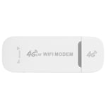 (White)4G LTE Portable WiFi Mobile Hotspot SIM Card WiFi Router 150Mbps Support