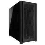 Corsair PC Case W  5000D Airflow Core TempGlass Black ATX USB CC-9011261-WW