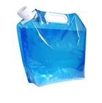Sammenleggbar vannpose 10 liter Blå