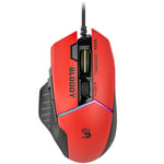 Bloody Gaming Mouse USB RGB Red Adjustable DPI Game 100 - 12000 DPI 10 Buttons