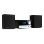 Audizio Toulon Bluetooth stereo set met CD speler, mp3 en FM radio, Kampaktstereo