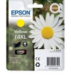 Genuine unused original Epson 18XL Yellow ink cartridge C13T18144012  XP-415 425