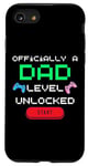 iPhone SE (2020) / 7 / 8 Officially a Dad Level Unlocked Videos Games new Dad Lover Case