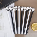 5pcs/set Chinese Panda Cartoon Gel Pen Cute Magic Pens Kawaii St White