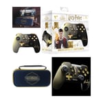 Manette SWITCH Bluetooth Nintendo HARRY POTTER Hedwige + Sacoche Harry Potter XL Switch - Oled ? Hogwarts Legacy logo