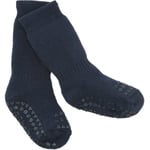 GObabyGO non-slip socks – navy blue - 6-12m