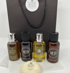 MOLTON BROWN Black Pepper Mandarin Clary Sage Bath + Hair Set 50ml Gift Bag Set
