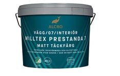 Milltex Prestanda 7 (Outlet), 4 L, S5000-N (Neutralt Mellangrå)