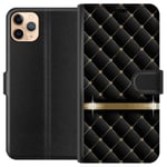 Apple iPhone 11 Pro Max Plånboksfodral Lyxig Svart