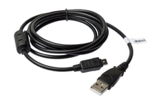 vhbw Câble USB transfert de données compatible avec Olympus Stylus SH-2, Stylus 1S remplacement pour CB-USB5, CB-USB6