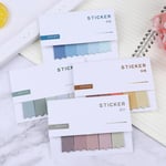 Gradient Color Sticky Note Message Pad Diary Mark Adhesive Paper C