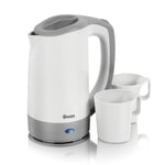 Swan 2 cup 0.5 Litre White Camping Outdoor Travel Jug Kettle Rapid Water Boil