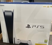 Sony PS5 Blu-Ray Edition Console - White  EU Model Two Pin Charger