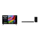 Panasonic TX-42MZ700B, 42 Inch 4K Ultra HD OLED Smart 2023 TV with SC-HTB600EBK Home Theatre Soundbar with Bluetooth and Dolby Atmos