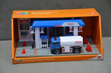Tesco Fueling Gas Petrol Station Garage Shop Play Set With Delivery Truck New