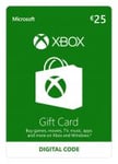 Carte cadeau Xbox – 25 € (code numérique) OS: Windows + one Series X|S